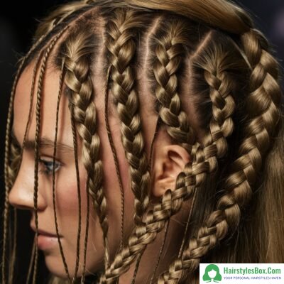 Braids Hairstyle for Greasy Hair