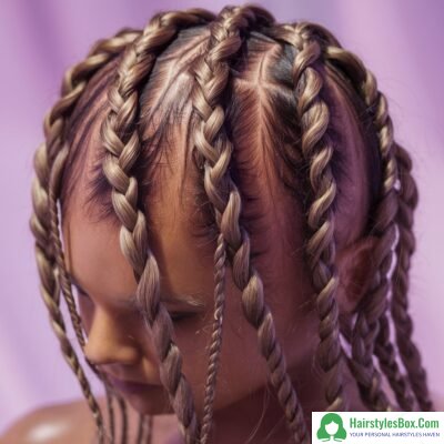 Braids Hairstyle for Greasy Hair